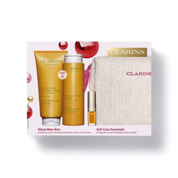 Coffret Soin Corps Tonifiant avec des huiles essentielles