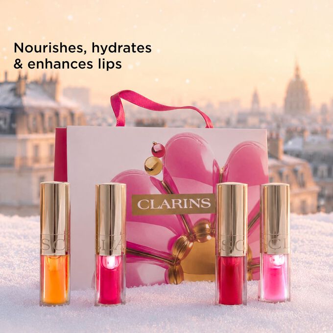 Coffret Lip Comfort Oil &ndash; Collection d&rsquo;Huiles L&egrave;vres Nourrissantes