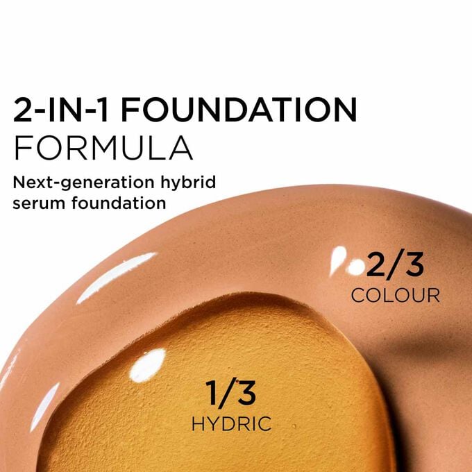 DOUBLE SERUM FOUNDATION - Fond de teint S&eacute;rum &Eacute;clat et Hybride