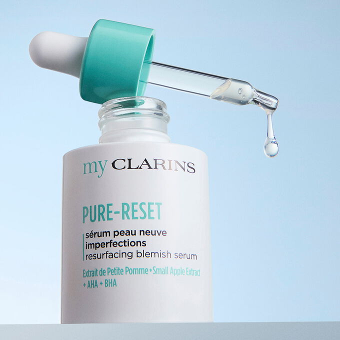 My Clarins PURE-RESET resurfacing blemish serum