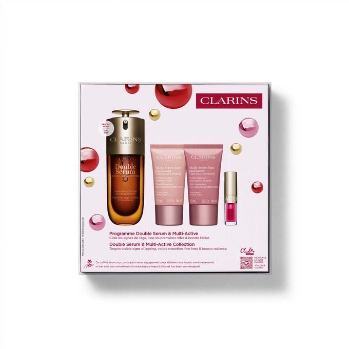 Anti-Ageing Verzorgingsset Double Serum en Multi-Active 30+