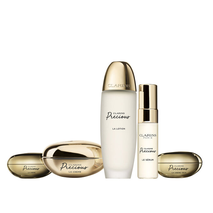 Clarins Precious uitzonderlijke collectie verzorgingsproducten