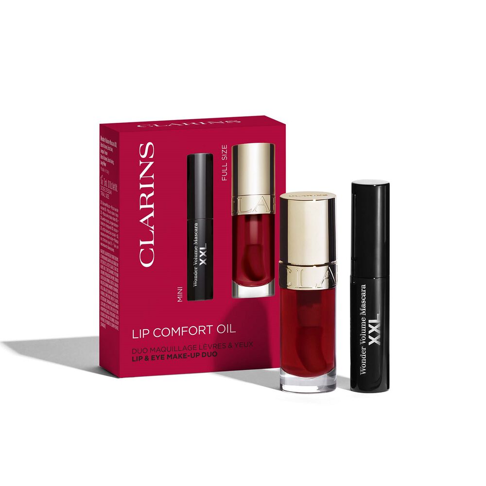 Lip Comfort Oil Geschenkset &ndash; Make-up duo voor lippen en ogen