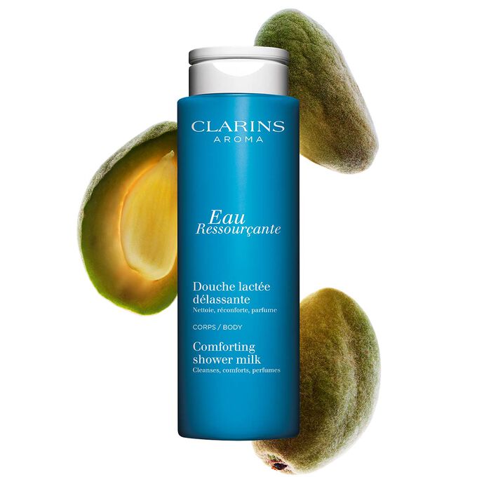 Douche lact&eacute;e d&eacute;lassante - Eau Ressour&ccedil;ante