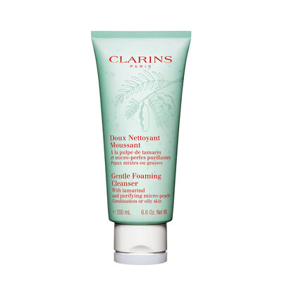 Doux Nettoyant Moussant &agrave; la Pulpe de Tamarin et Micro-Perles Purifiantes Peaux Mixtes ou Grasses