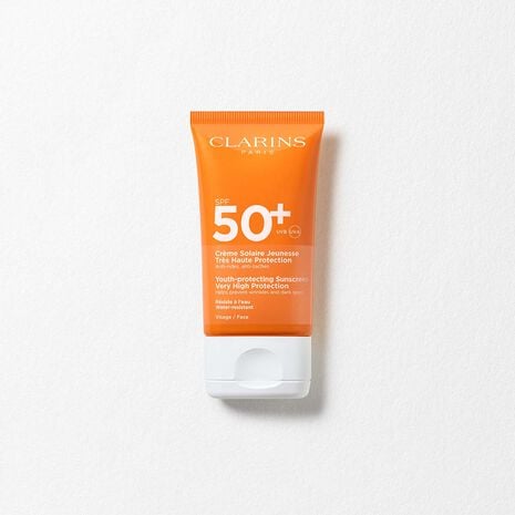 Crème Solaire Jeunesse Visage Très Haute Protection SPF 50+