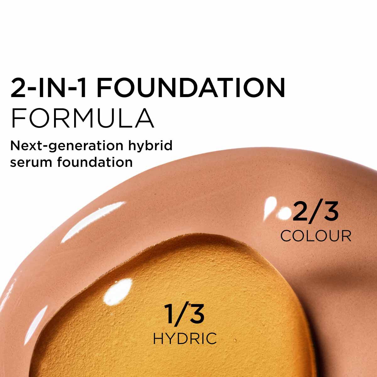 DOUBLE SERUM FOUNDATION - Hybride Serumfoundation met Stralende