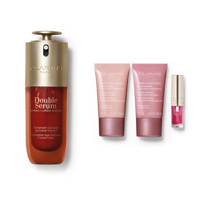 Anti-Ageing Verzorgingsset Double Serum en Multi-Active 30+