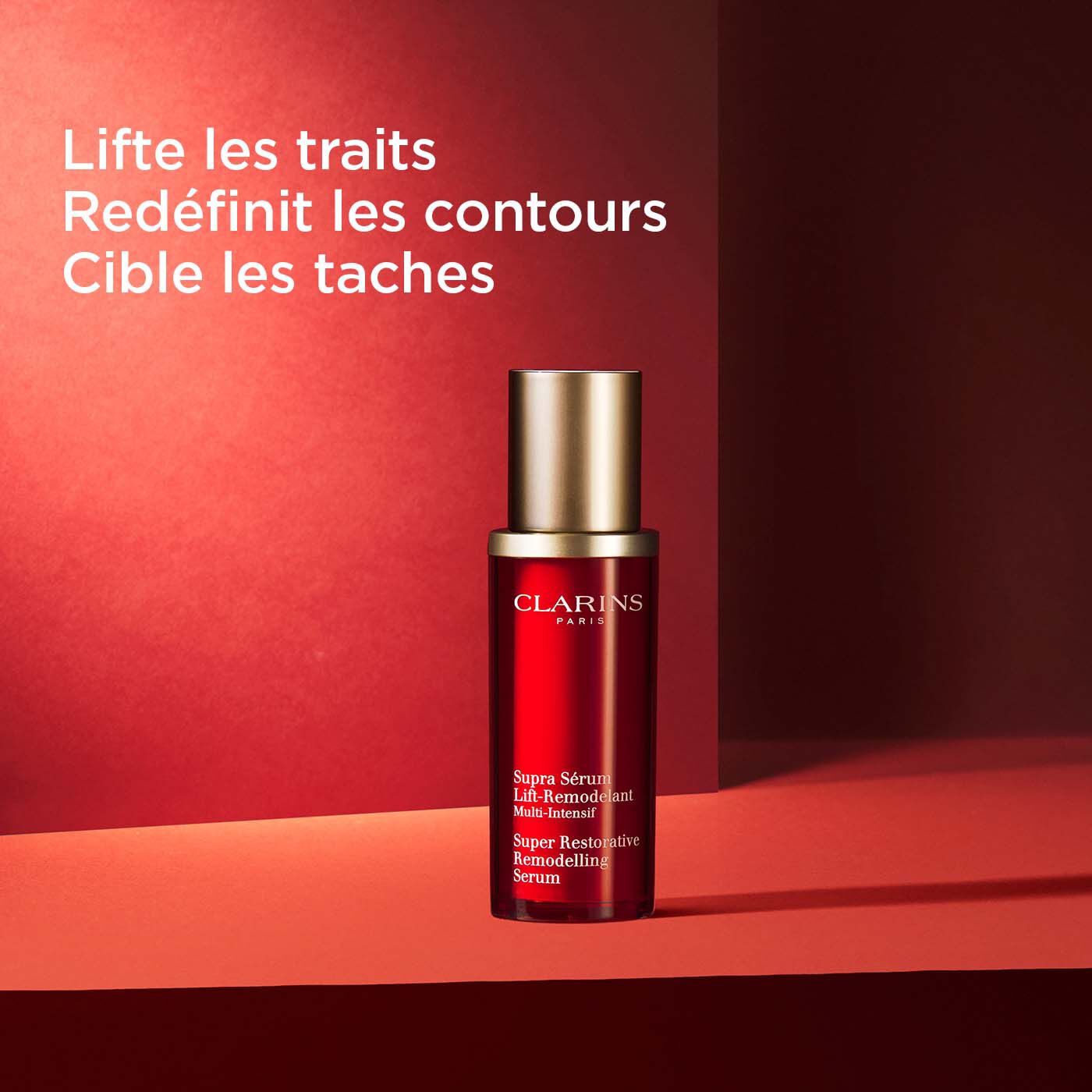 CLARINS Supra Sérum Lift-Remodelant 50ml Clarins - Supra Sérum Lift Remodelant - 50mL