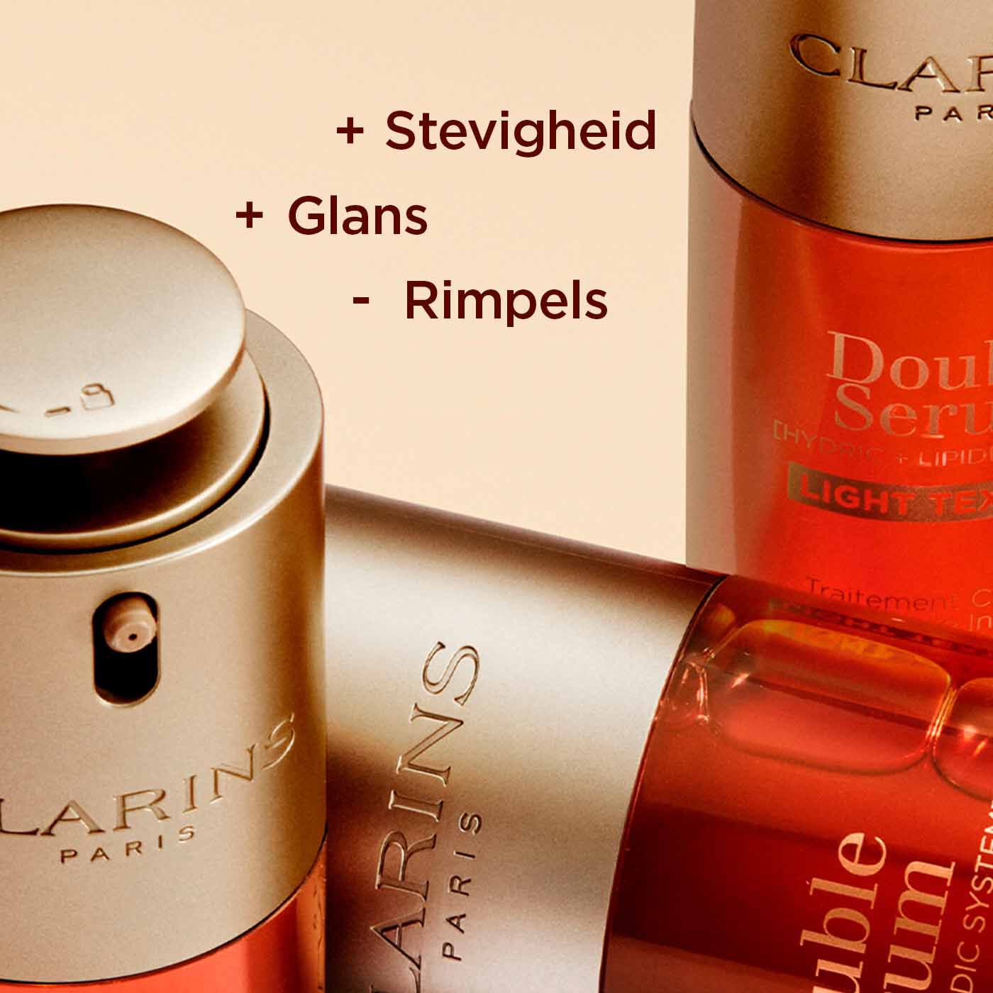 DOUBLE SERUM Light Texture - Verstevigend anti-ageing serum | CLARINS®