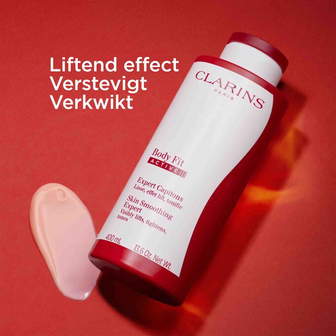 Packshot Body Fit Active 400 ml met liftende, verstevigende en verkwikkende formule