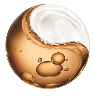 Textuur van Double Serum Eye - dubbele formule