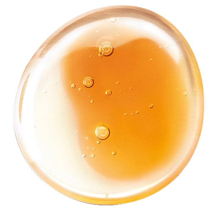 Textuur van Double Serum - hydraterende en lipidische fase