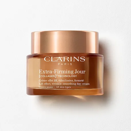 Productfoto van de Extra-Firming Day Cream All Skin Types, die helpt de collageenreserves te stimuleren