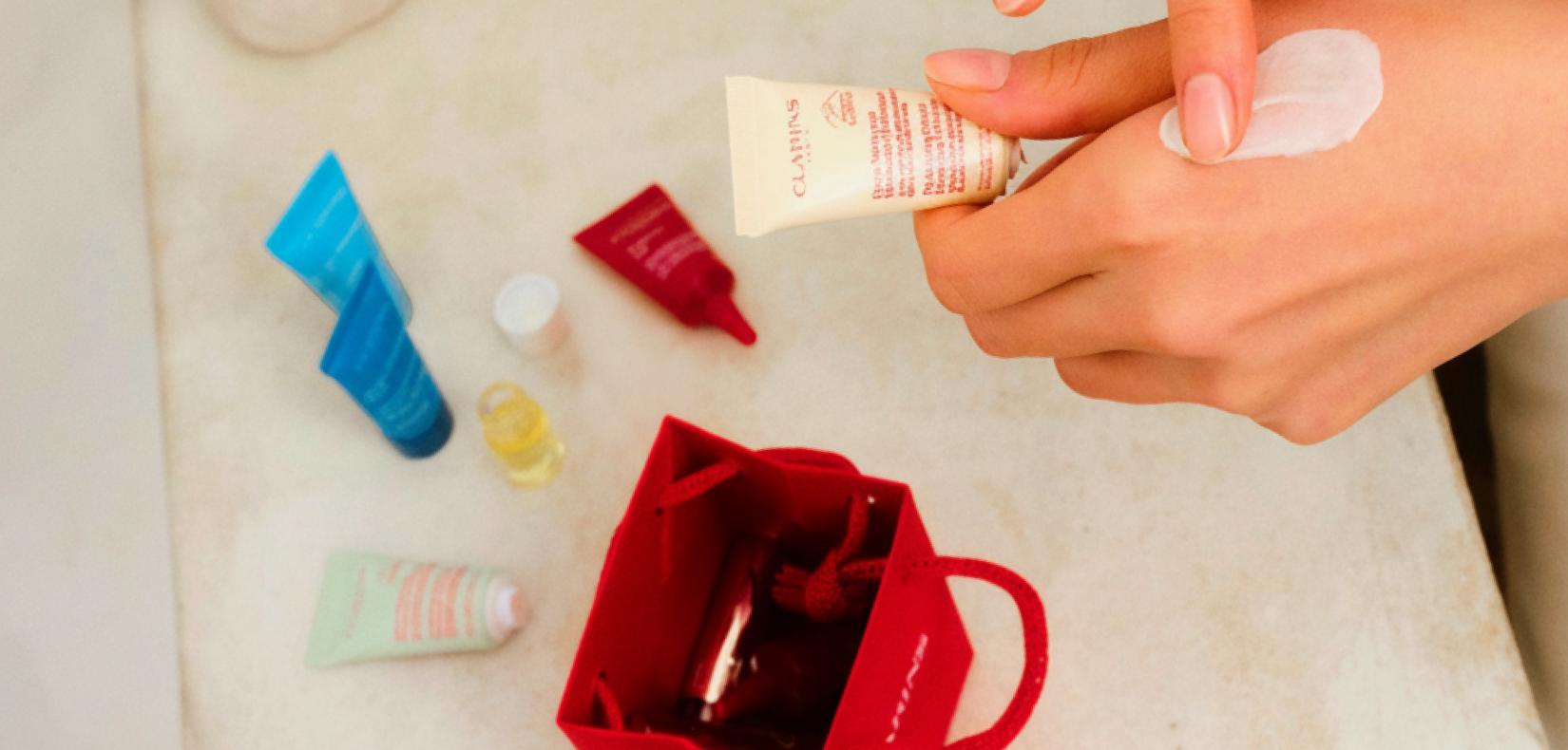 6 échantillons pour toute commande 