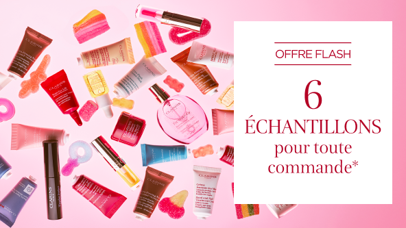 6 &eacute;chantillons pour toute commande