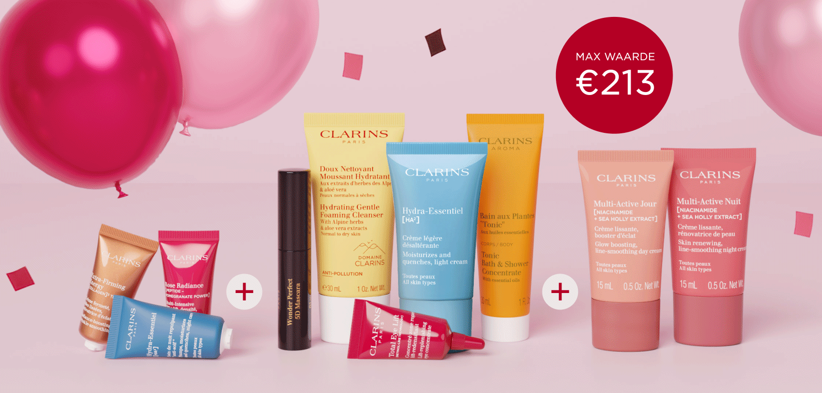 Laten we samen de verjaardag van Clarins vieren!