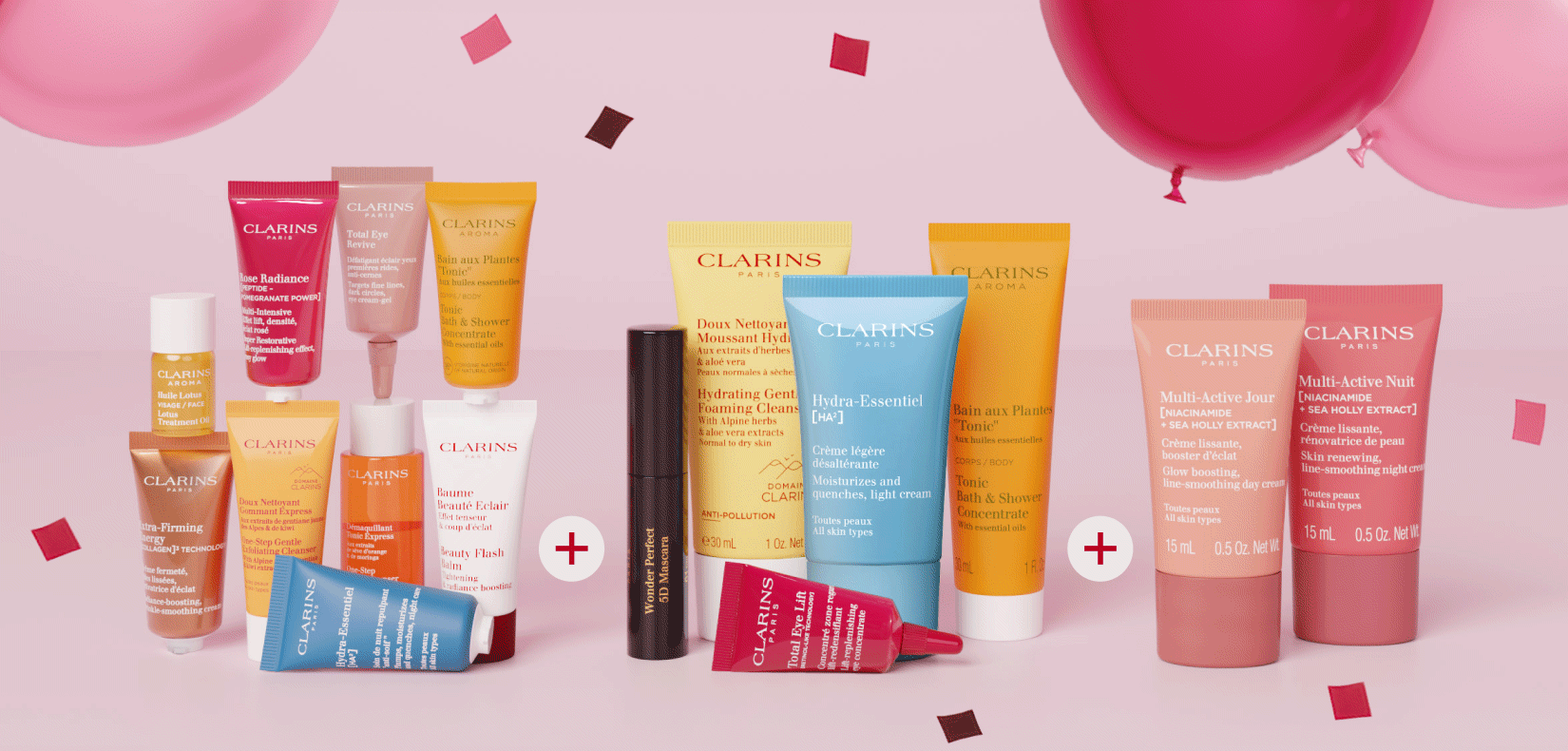Gelukkige verjaardag Clarins!