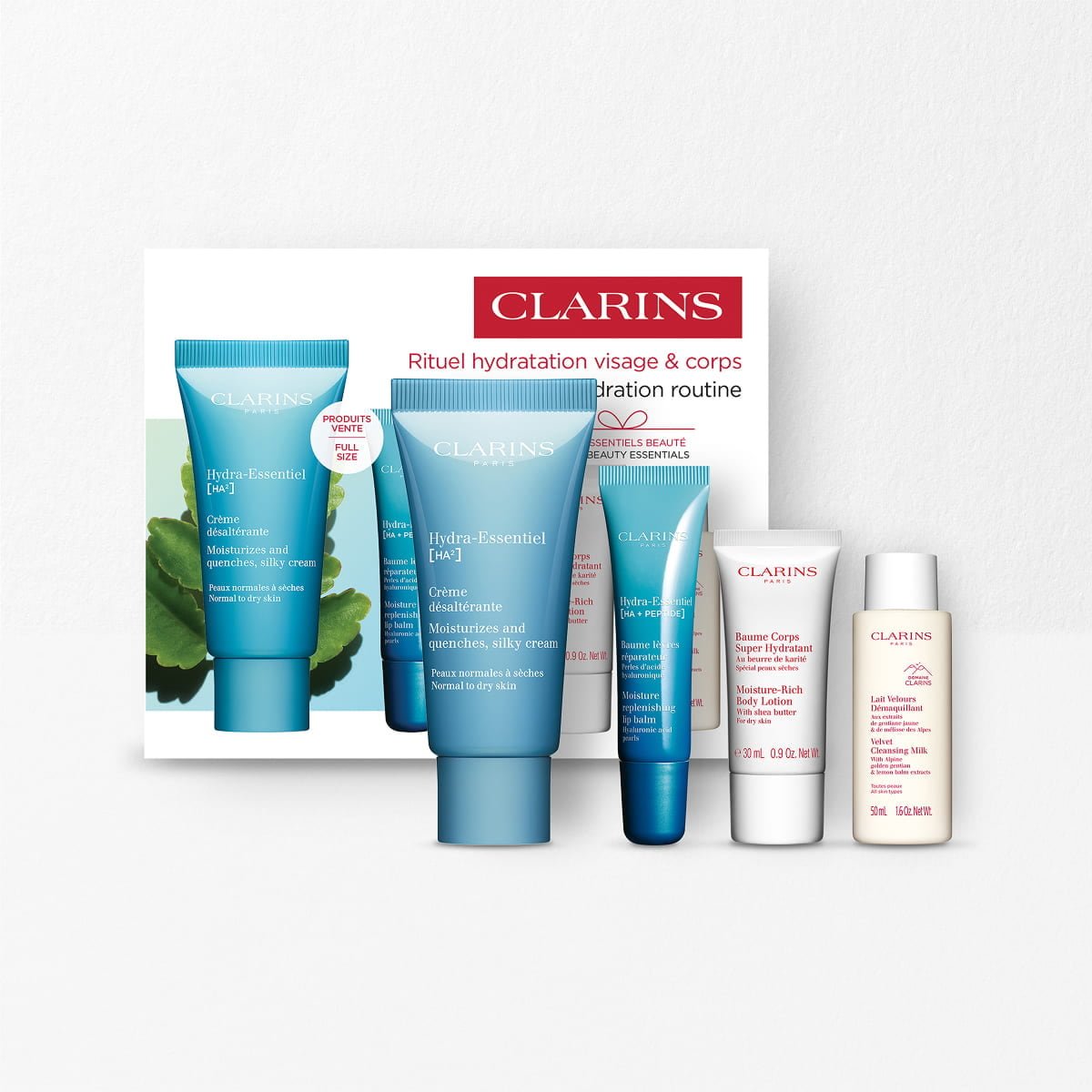 Hydraterend ritueel voor gezicht en lichaam