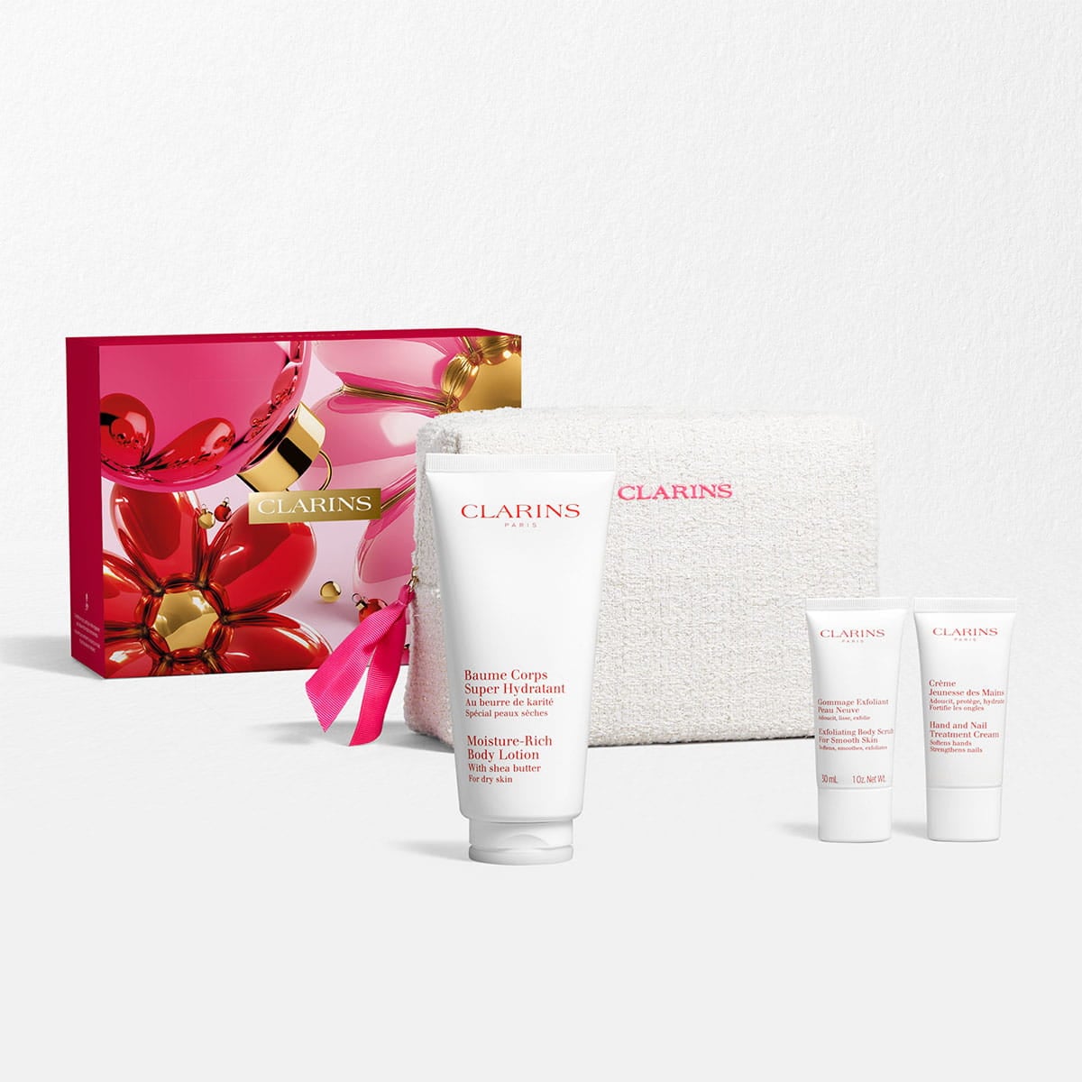 Coffret Soin Corps Hydratant et Exfoliant