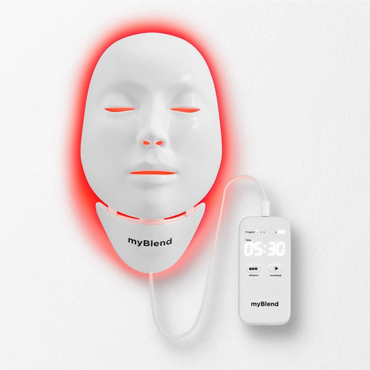 myLEDmask2 - Collageenstimulerend rood- en infrarood LED-masker voor gezicht en hals