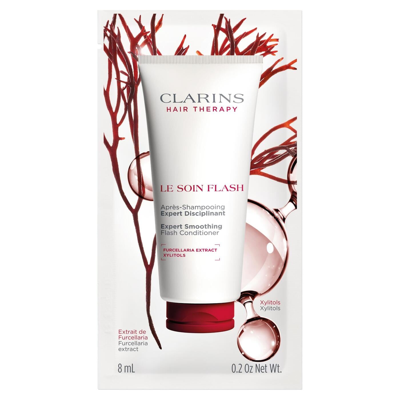 Le Soin Flash - Apr&egrave;s‑shampooing D&eacute;m&ecirc;lant &amp; Epaississant 8ml