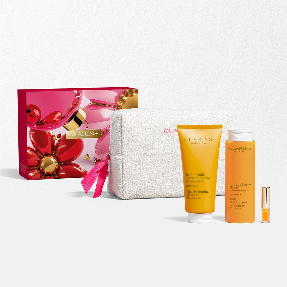 Coffret Soin Corps Tonifiant avec des huiles essentielles