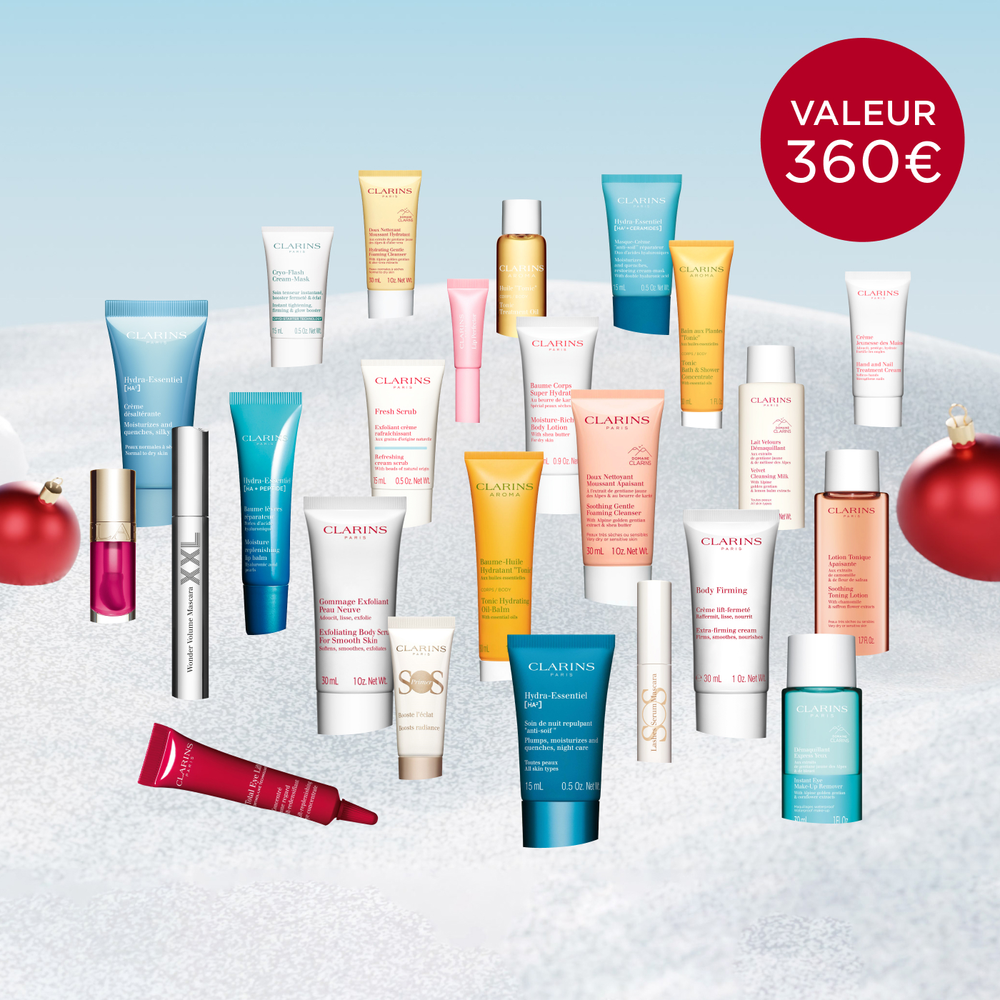 Calendrier de l'Avent Beaut&eacute; Recharge - 24 Surprises